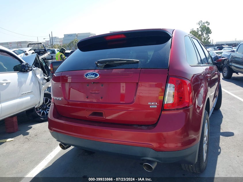 2014 Ford Edge Sel VIN: 2FMDK4JC7EBA74870 Lot: 39933866