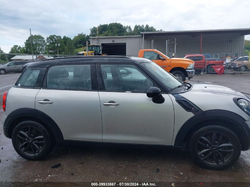 2012 Mini Cooper S Countryman VIN: WMWZC5C54CWM14996 Lot: 39933867