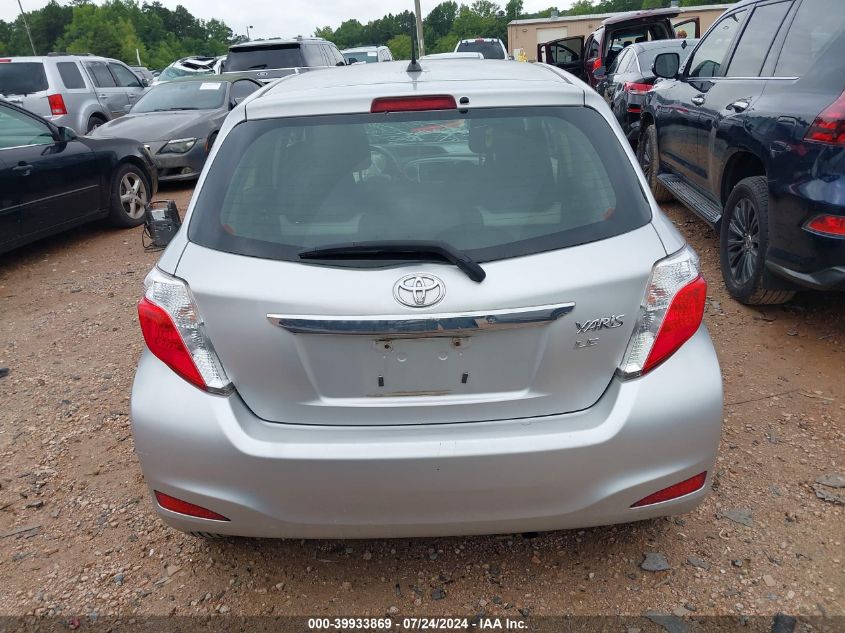 2012 Toyota Yaris VIN: JTDKTUD34CD531761 Lot: 39933869