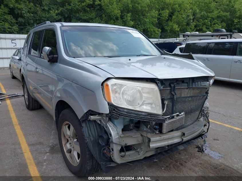 2010 Honda Pilot Ex-L VIN: 5FNYF3H60AB008355 Lot: 39933880