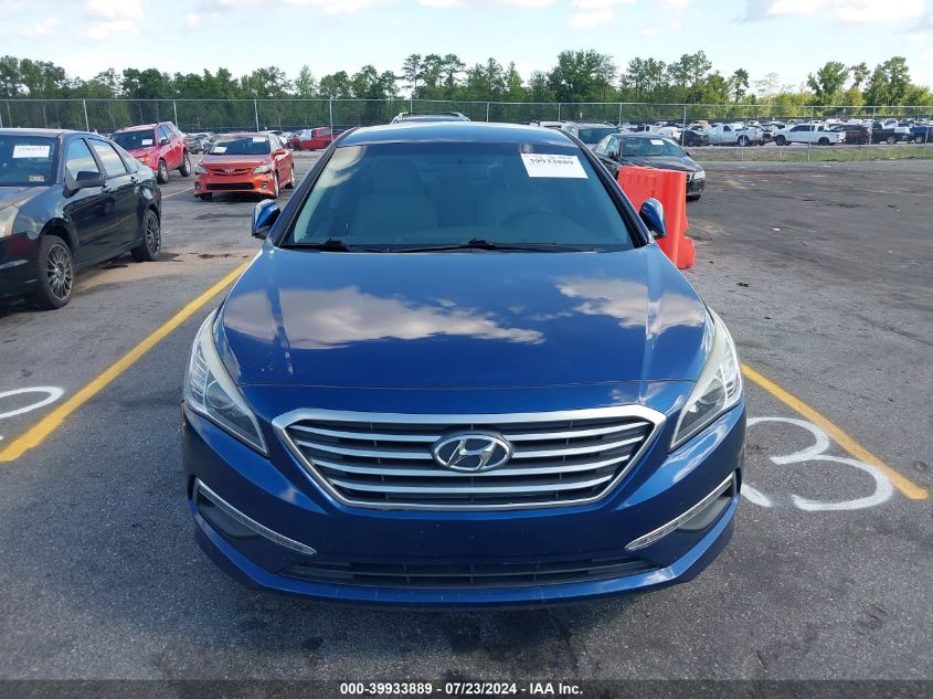 2015 Hyundai Sonata Se VIN: 5NPE24AF4FH140140 Lot: 39933889