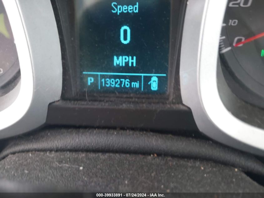 2013 Chevrolet Equinox 1Lt VIN: 2GNFLEEK5D6273612 Lot: 39933891