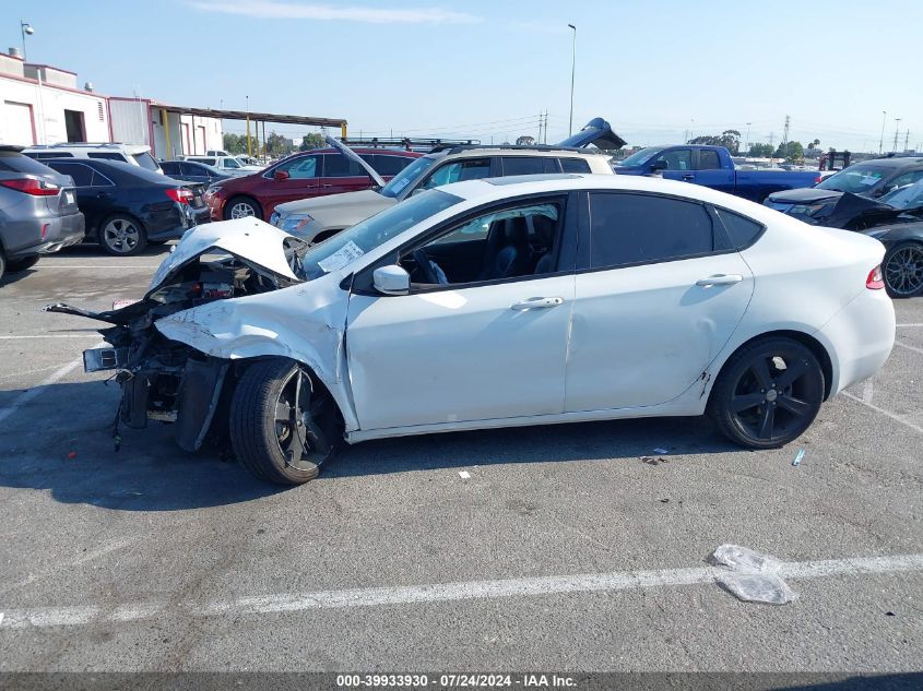 2015 Dodge Dart Gt VIN: 1C3CDFEB6FD205147 Lot: 39933930