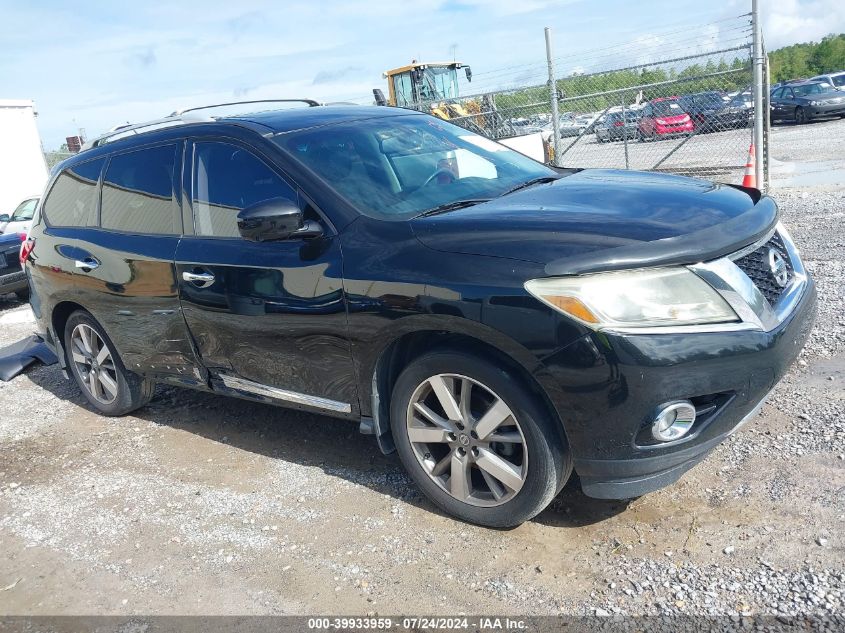 2014 Nissan Pathfinder Platinum VIN: 5N1AR2MN0EC684867 Lot: 39933959