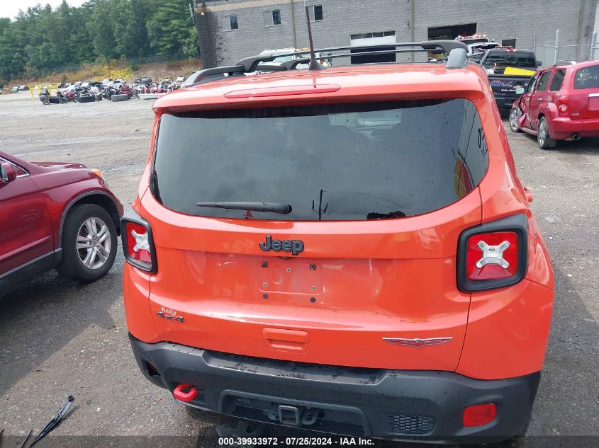 2021 Jeep Renegade Trailhawk 4X4 VIN: ZACNJDC19MPM66585 Lot: 39933972