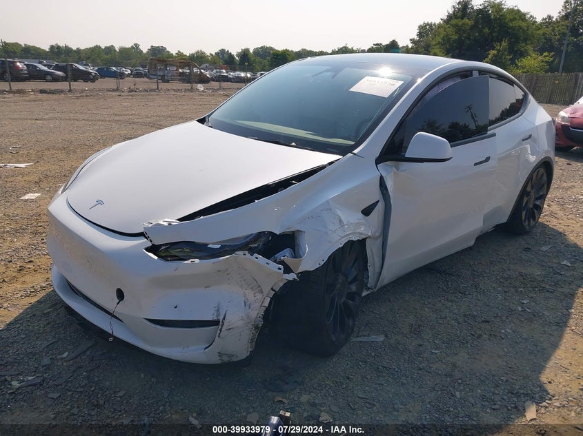 VIN 7SAYGDEF1RF040382 2024 TESLA MODEL Y PERFORMANCE DUAL MOTOR ALL-WHEEL DRIVE
