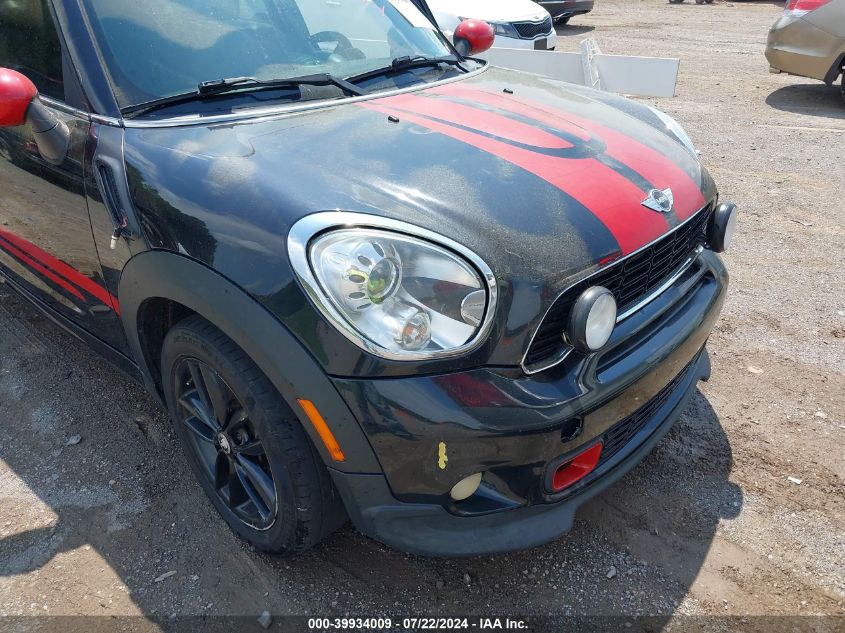 2012 Mini Cooper S Countryman VIN: WMWZC3C58CWM26332 Lot: 39934009