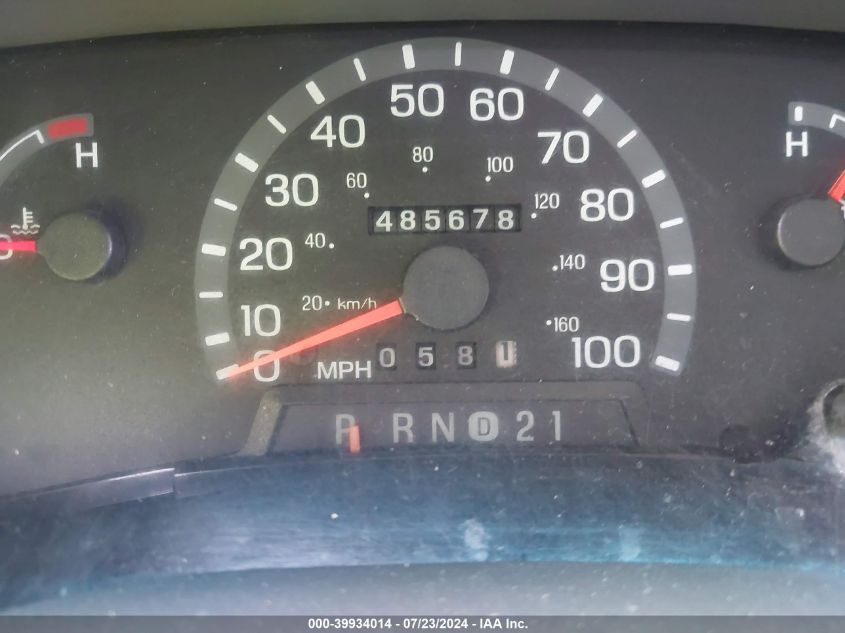 2003 Ford Econoline E250 Van VIN: 1FTNS24L43HB95980 Lot: 39934014