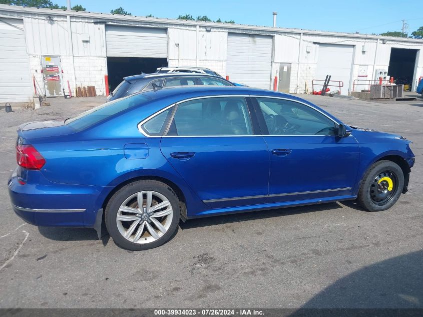 1VWCT7A30GC056743 2016 Volkswagen Passat 1.8T Sel