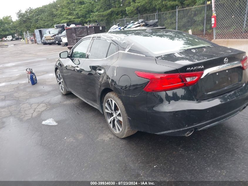 1N4AA6AP6GC411563 2016 Nissan Maxima 3.5 Platinum