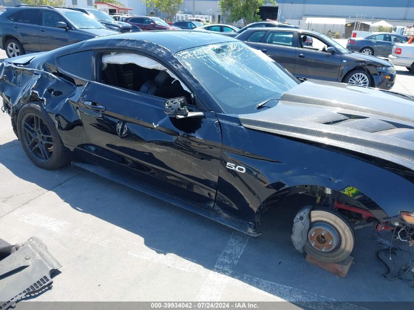 2022 Ford Mustang Gt Premium Fastback VIN: 1FA6P8CFXN5123745 Lot: 39934042