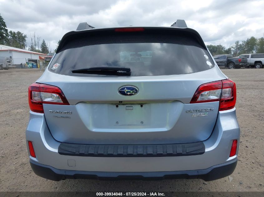 2015 Subaru Outback 2.5I Limited VIN: 4S4BSAJC7F3361651 Lot: 39934048