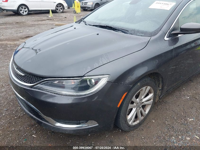 2016 Chrysler 200 Limited VIN: 1C3CCCAB8GN136948 Lot: 39934067