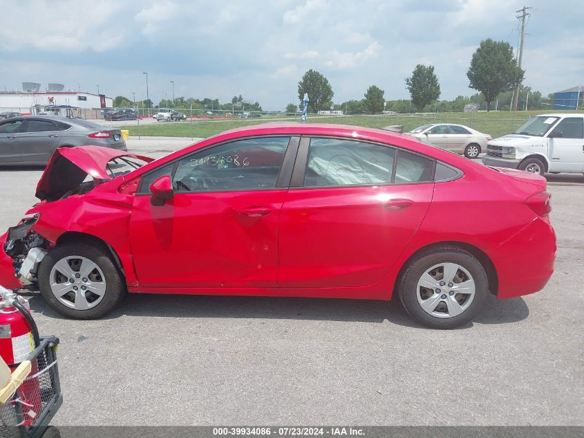 2017 Chevrolet Cruze Ls Auto VIN: 1G1BC5SM6H7109913 Lot: 39934086