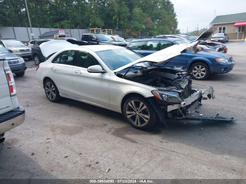 55SWF4KB8FU038017 2015 MERCEDES-BENZ C CLASS - Image 1