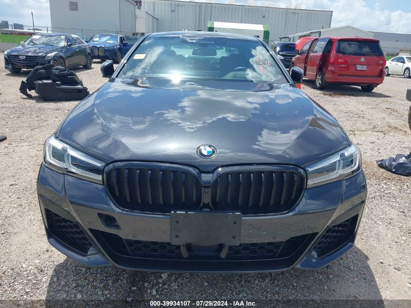 2021 BMW 540I VIN: WBA53BJ08MWW99398 Lot: 39934107