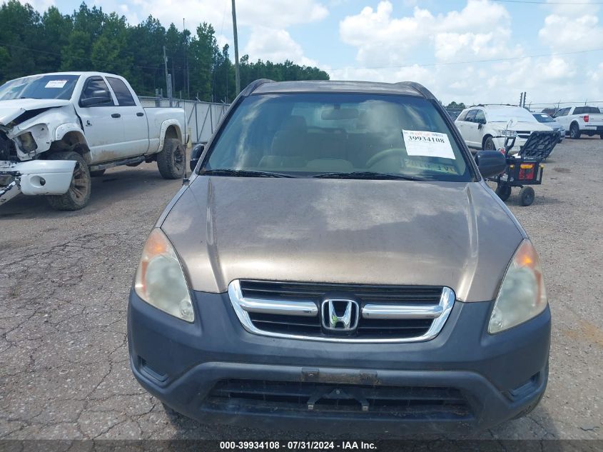 2003 Honda Cr-V Lx VIN: SHSRD78403U130032 Lot: 39934108