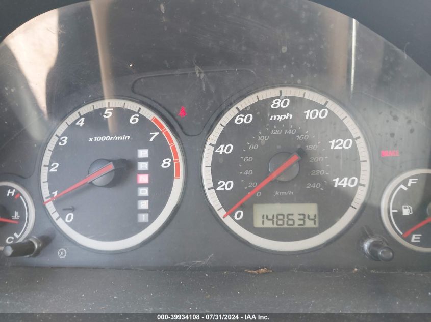 2003 Honda Cr-V Lx VIN: SHSRD78403U130032 Lot: 39934108