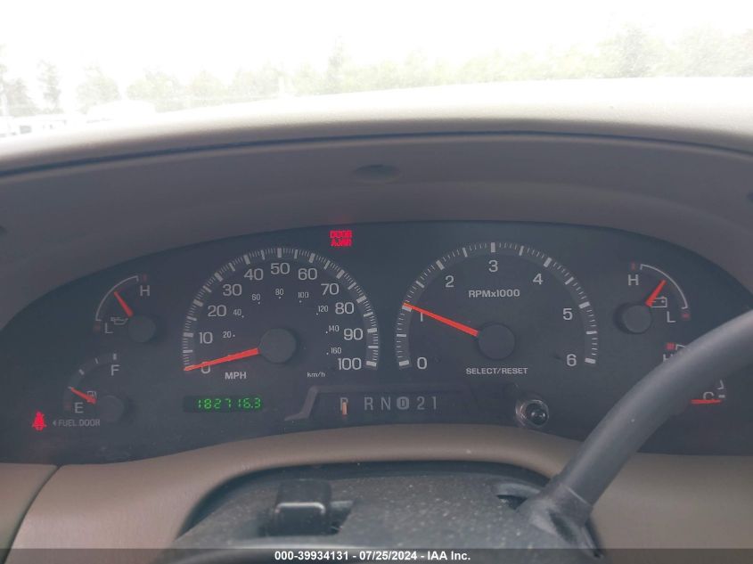 2000 Ford F-150 Lariat/Work Series/Xl/Xlt VIN: 1FTRX17L3YNB22018 Lot: 39934131