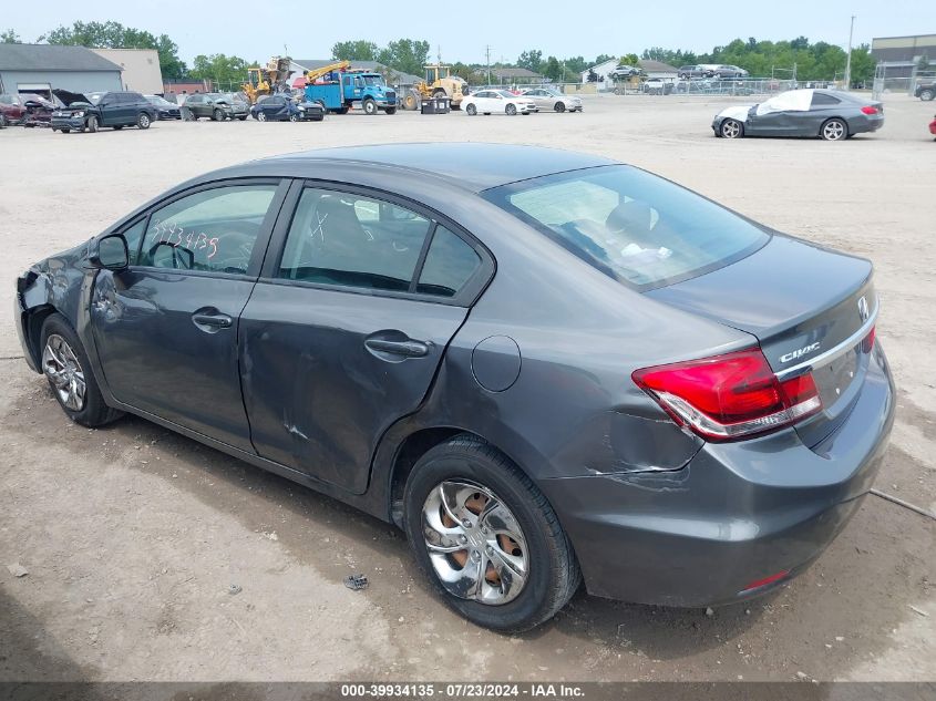 2HGFB2F51DH513537 | 2013 HONDA CIVIC