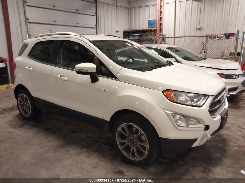 2020 Ford Ecosport Titanium VIN: MAJ6S3KL4LC328480 Lot: 39934157