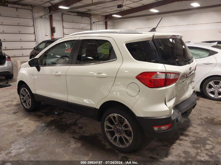 2020 Ford Ecosport Titanium VIN: MAJ6S3KL4LC328480 Lot: 39934157