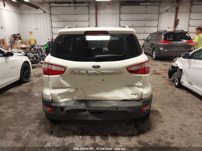 2020 Ford Ecosport Titanium VIN: MAJ6S3KL4LC328480 Lot: 39934157