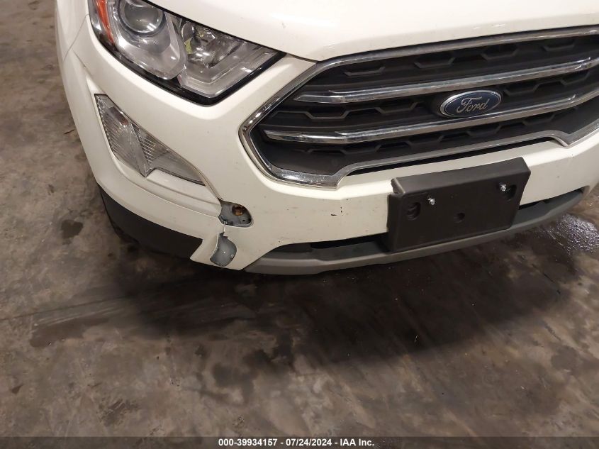 2020 Ford Ecosport Titanium VIN: MAJ6S3KL4LC328480 Lot: 39934157