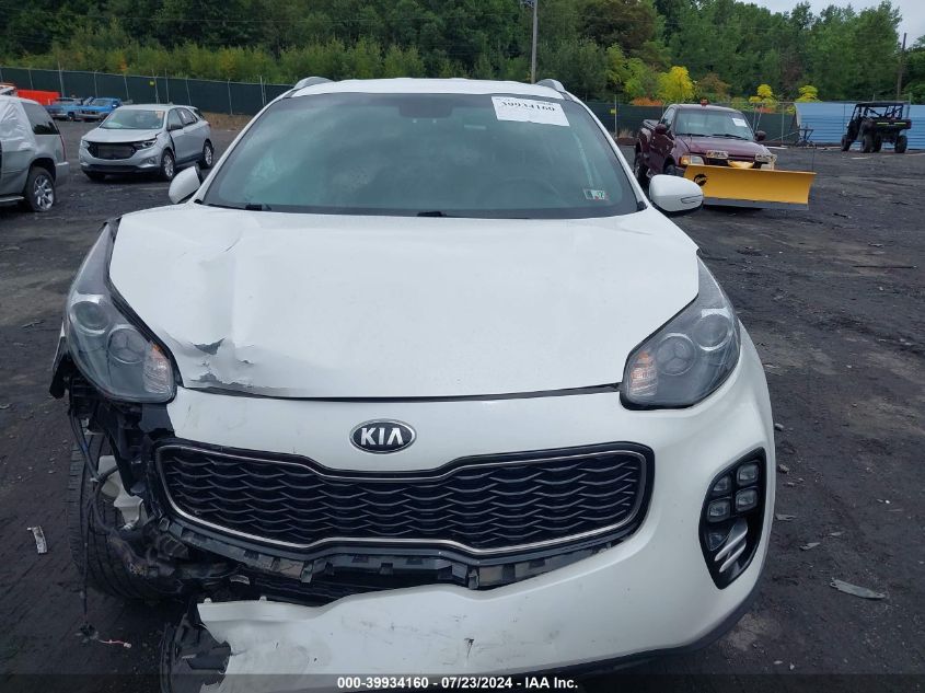 2018 Kia Sportage Ex VIN: KNDPNCAC5J7398891 Lot: 39934160