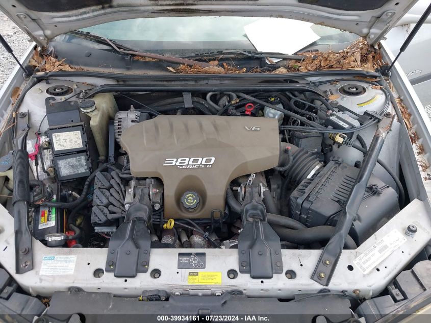 2001 Chevrolet Impala Ls VIN: 2G1WH55K719174710 Lot: 39934161