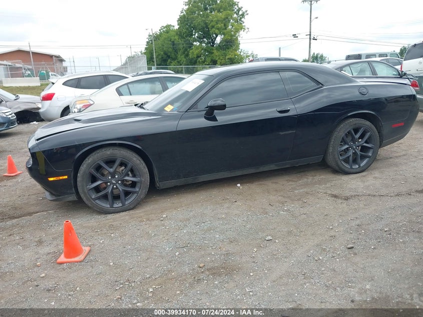 2023 Dodge Challenger Sxt VIN: 2C3CDZAG7PH596543 Lot: 39934170