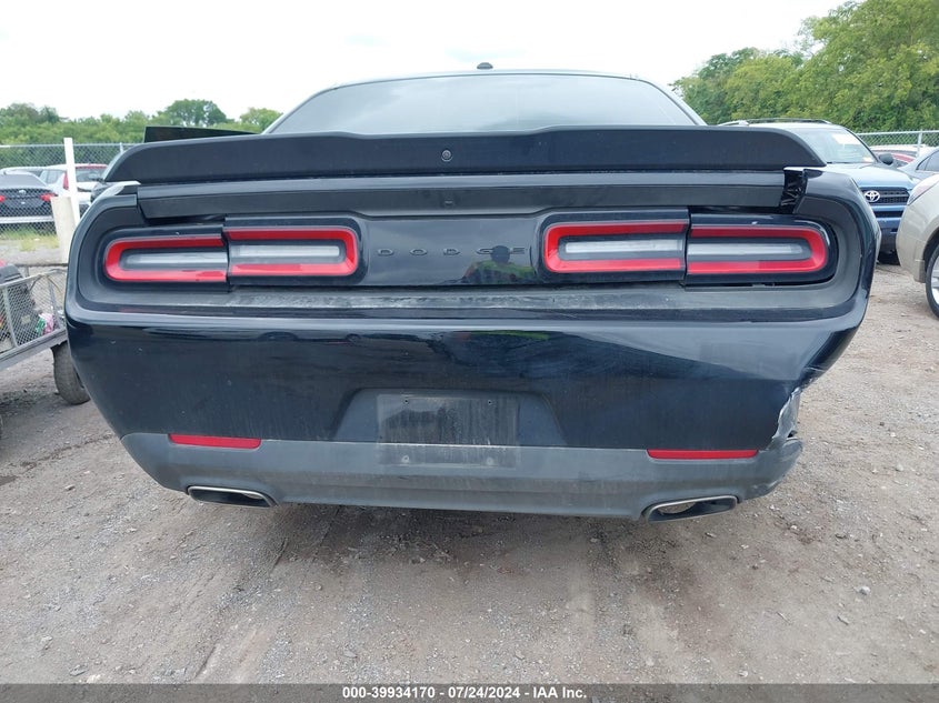 2023 Dodge Challenger Sxt VIN: 2C3CDZAG7PH596543 Lot: 39934170