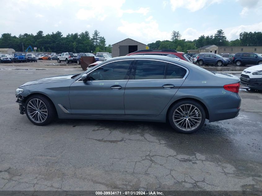 2018 BMW 540I xDrive VIN: WBAJE7C51JWD49611 Lot: 39934171