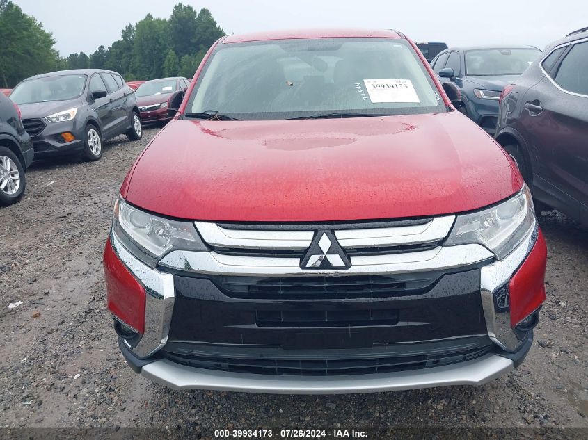 2017 Mitsubishi Outlander Se VIN: JA4AD3A36HZ022640 Lot: 39934173