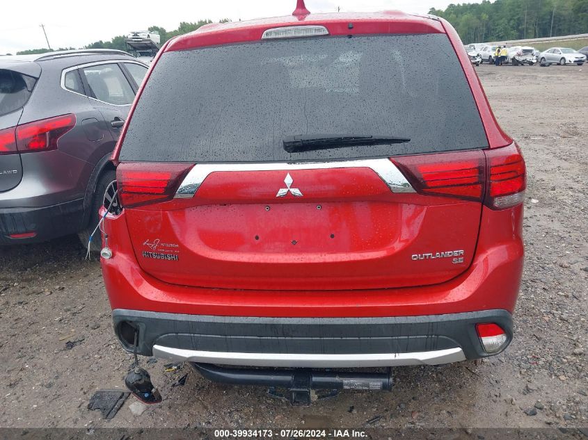 2017 Mitsubishi Outlander Se VIN: JA4AD3A36HZ022640 Lot: 39934173