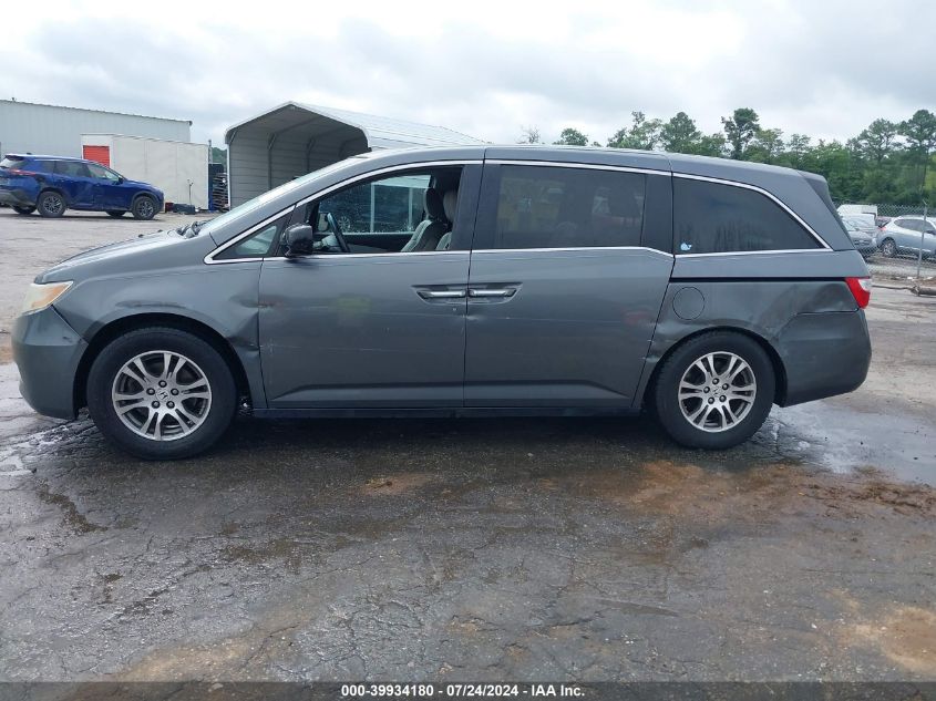2012 Honda Odyssey Ex-L VIN: 5FNRL5H6XCB045778 Lot: 39934180