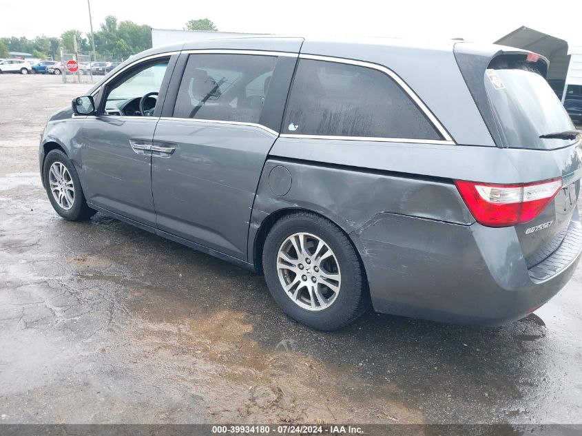 2012 Honda Odyssey Ex-L VIN: 5FNRL5H6XCB045778 Lot: 39934180