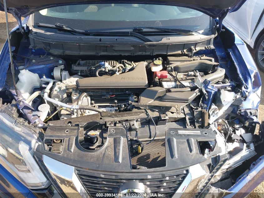 2017 Nissan Rogue Sv VIN: KNMAT2MT0HP569767 Lot: 39934189