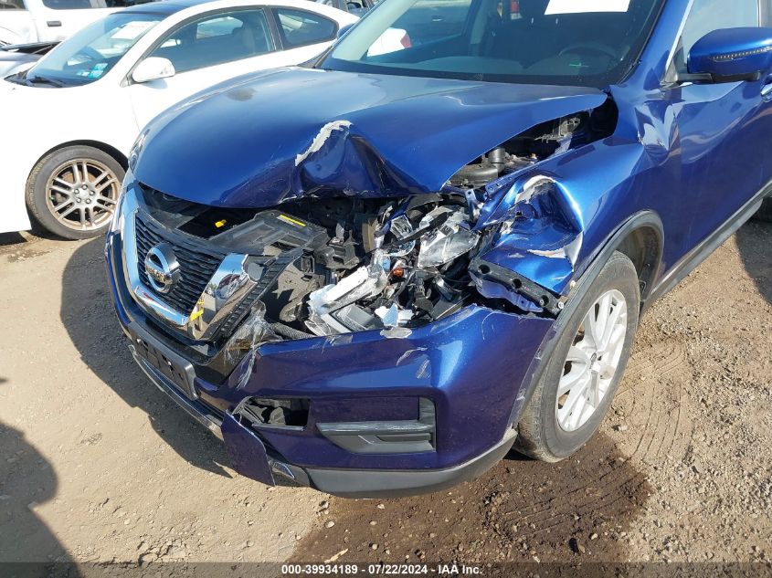 2017 Nissan Rogue Sv VIN: KNMAT2MT0HP569767 Lot: 39934189