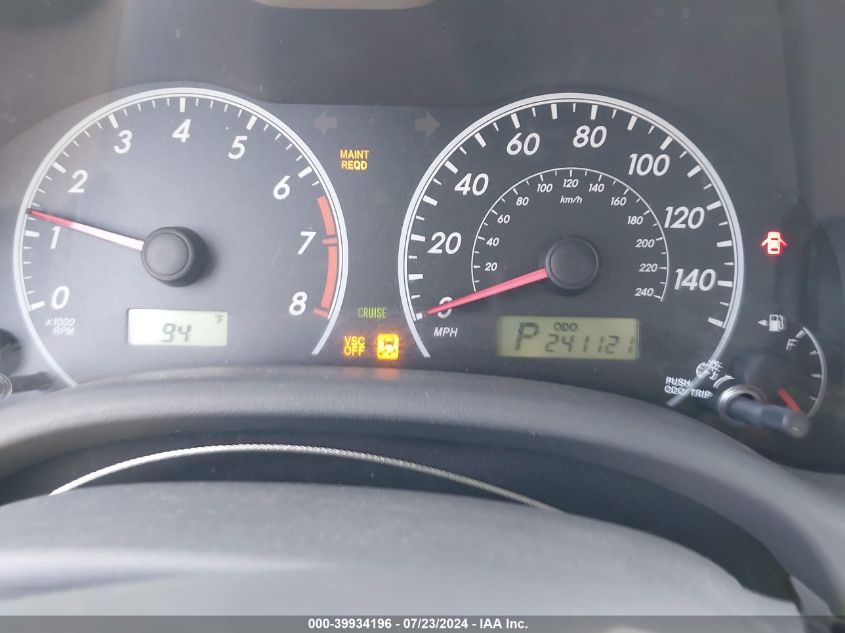 2010 Toyota Corolla Le VIN: 1NXBU4EE1AZ236168 Lot: 39934196