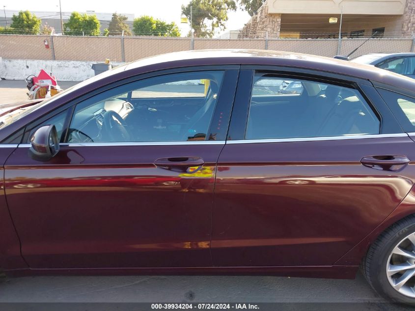 2017 Ford Fusion Se VIN: 3FA6P0HD8HR158195 Lot: 39934204