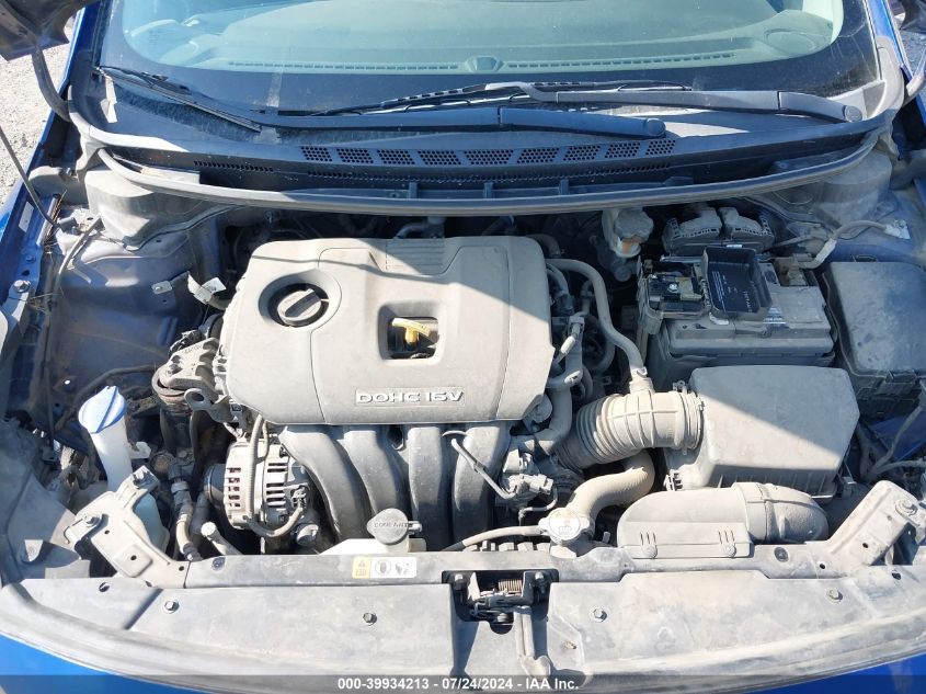 2017 Kia Forte Lx VIN: 3KPFK4A75HE138840 Lot: 39934213