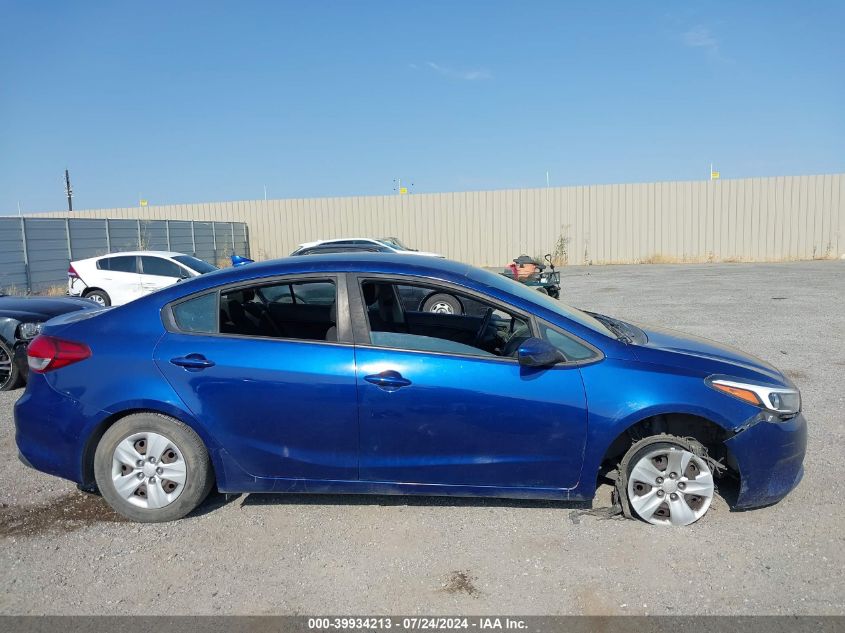 2017 Kia Forte Lx VIN: 3KPFK4A75HE138840 Lot: 39934213