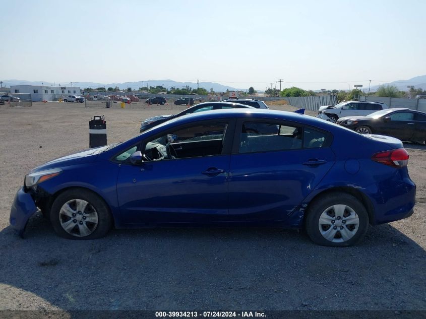 2017 Kia Forte Lx VIN: 3KPFK4A75HE138840 Lot: 39934213