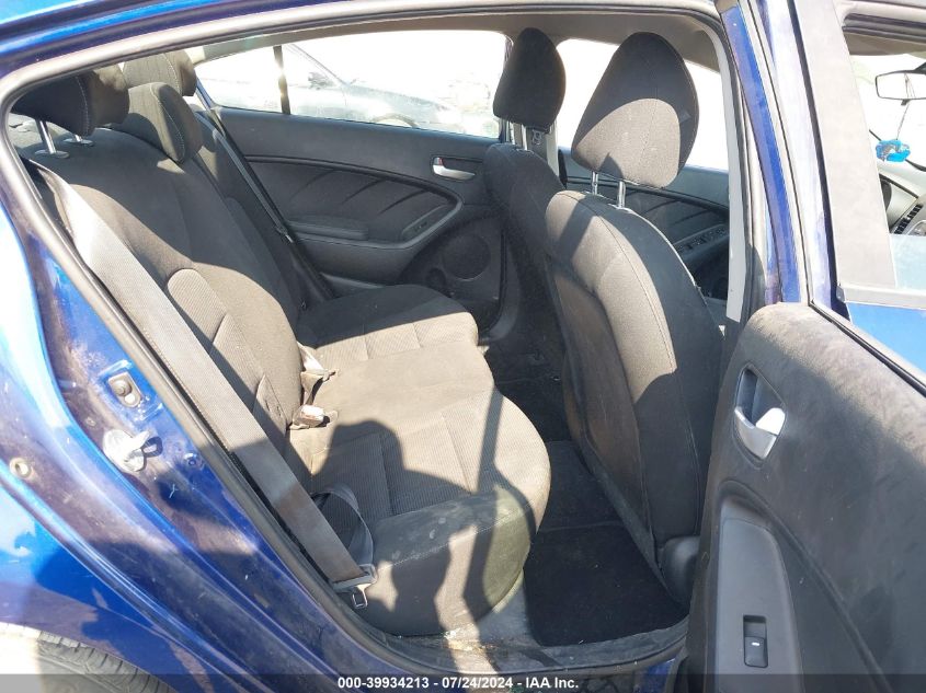 2017 Kia Forte Lx VIN: 3KPFK4A75HE138840 Lot: 39934213