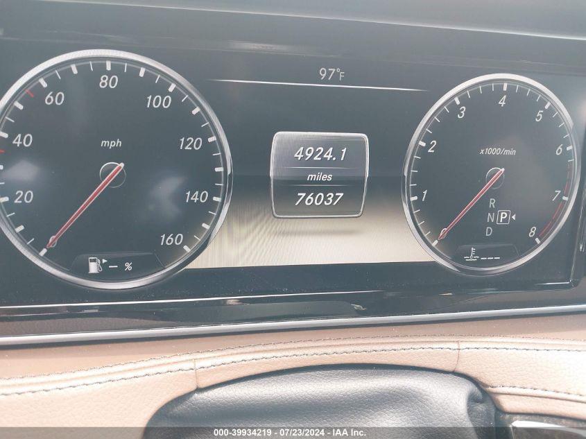 2014 Mercedes-Benz S 550 VIN: WDDUG8CB8EA008072 Lot: 39934219