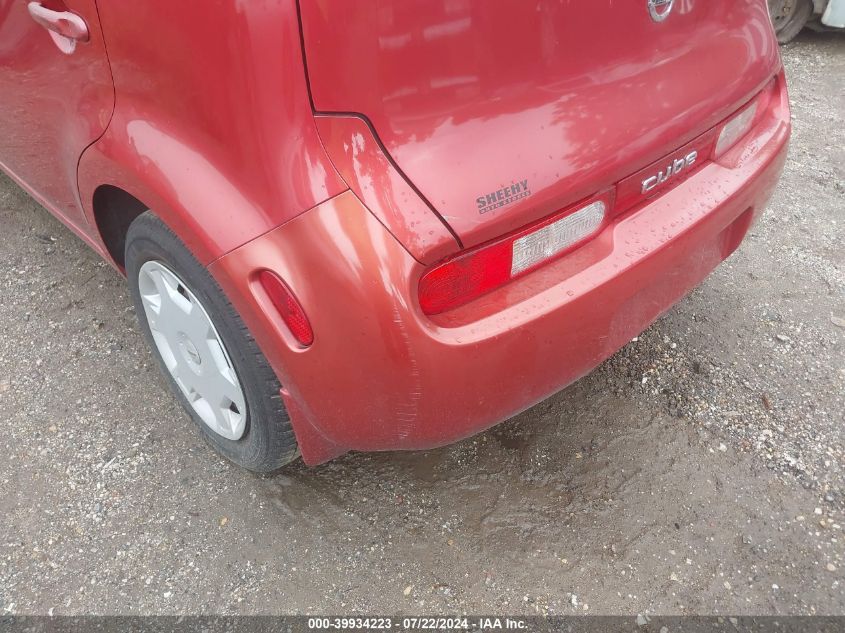 2009 Nissan Cube 1.8S VIN: JN8AZ28R79T122623 Lot: 39934223