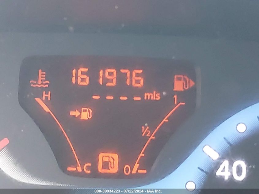 2009 Nissan Cube 1.8S VIN: JN8AZ28R79T122623 Lot: 39934223