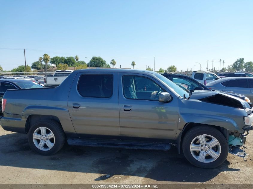 2011 Honda Ridgeline Rtl VIN: 5FPYK1F54BB451076 Lot: 39934234