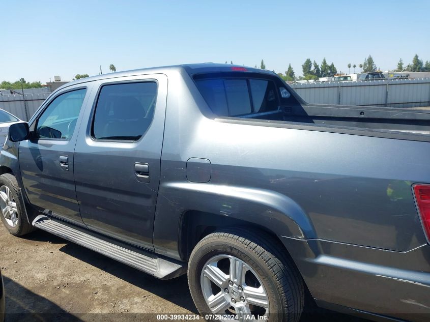 2011 Honda Ridgeline Rtl VIN: 5FPYK1F54BB451076 Lot: 39934234